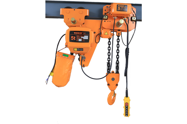 5噸低凈空電動葫蘆單軌